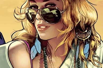 Download GTA 5 Vasquez Arrests Pretty Lady Wallpapers For iPhone 4