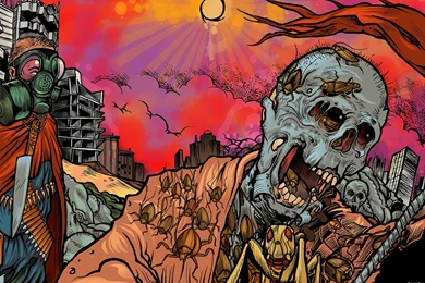 Wallpapers Skulls Other Trash Talk Plagues 1600x1200