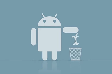 Android's Daily Wallpaper: Trash