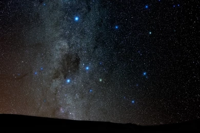 2560x1600 Alpha And Beta Centauri, The Milky Way, Southern Cross ...