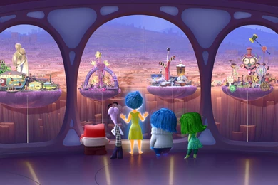 Disney Movie Inside Out 2015 Desktop & iPhone 6 Wallpapers