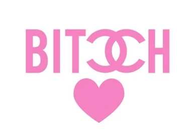 Pink And White Bitch Chanel Wallpapers