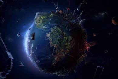 Space Art Hd Wallpapers