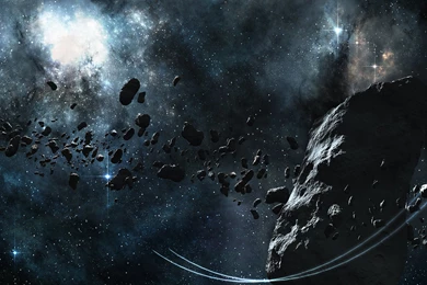 Space Asteroid Digital Art Space Art HD Wallpapers, Desktop ...