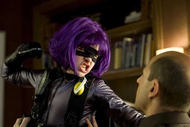 Download 1920x1080 Cloe Moretz As Hit Girl Wallpapers