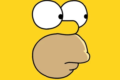 Homer Simpson Face iPhone 5 Wallpapers (640x1136)