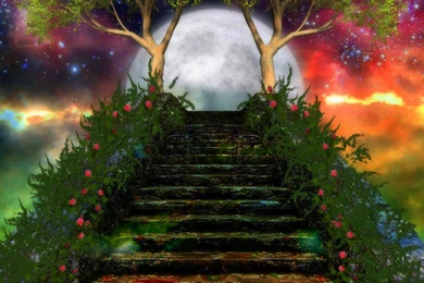 Awesome stairway to heaven background image.jpg