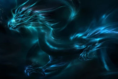 Wallpapers Dragon Blue Hd 1366x768