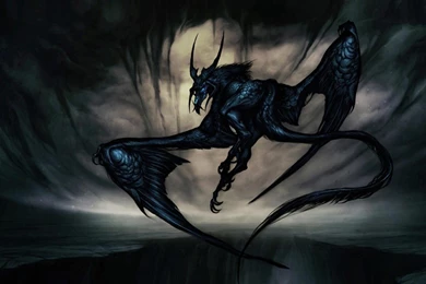 DARK DRAGON WALLPAPER   (