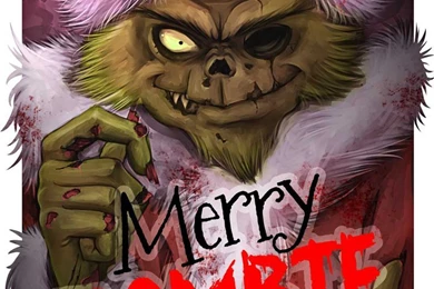 Merry Zombie Christmas By LuizRaffaello On DeviantArt