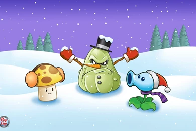 Plants Vs Zombie Hallowen Wallpapers