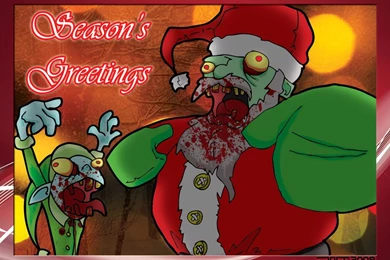 Zombie Christmas By The Frost On DeviantArt
