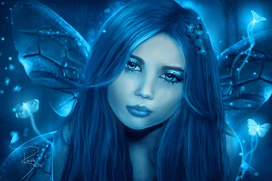 Blue Fairy Live Wallpapers   Android Apps On Google Play