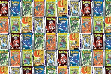 Pokemon Firered « Tiled Desktop Wallpapers