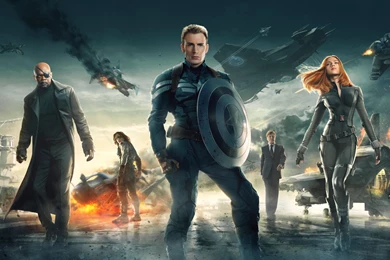 Captain America Winter Soldier   Marvel Live action Movies ...
