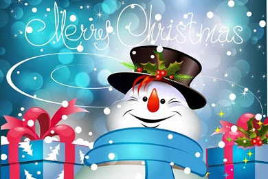Merry Christmas 3D Greetings E Cards   New Year 2014 Best ...