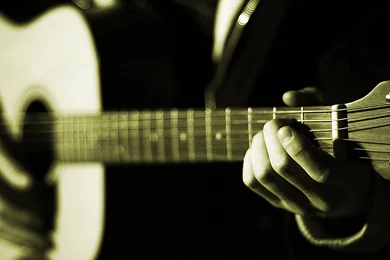 Acoustic Guitar Wallpapers Desktop : Music Wallpapers   Kokean.com