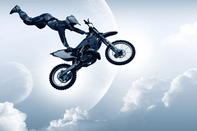 Motocross Racing High Jump Wallpapers