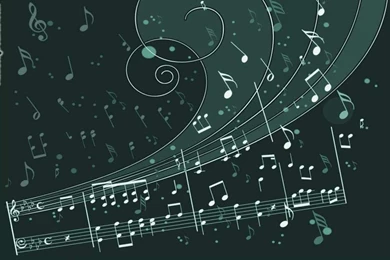 Awesome Music Notes Backgrounds   Twitter & Myspace Backgrounds