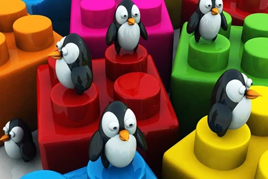 Little Penguin Cartoon Character   HD Desktop Wallpapers Second ...