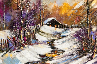 Oil Painting HD Desktop Wallpapers : High Definition : Fullscreen ...