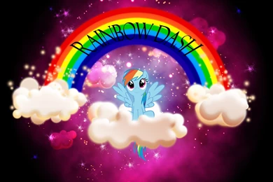 Rainbows My Little Pony Rainbow Dash   Wallpapers (