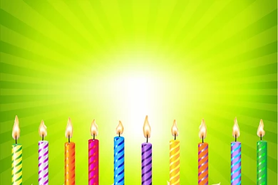 Birthday Backgrounds With Candles