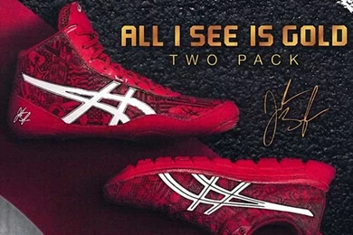 ASICS Jordan Burroughs All I See Is Gold Two Pack