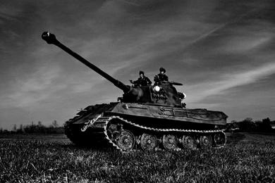 My Old 1/6 Late King Tiger RC Tank Warfare