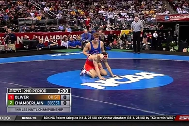 2013 NCAA Wrestling National Championships D1 Jordan Oliver (OSU ...