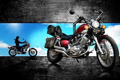 Yamaha Virago Xv535 Motorbike Hd Wallpapers