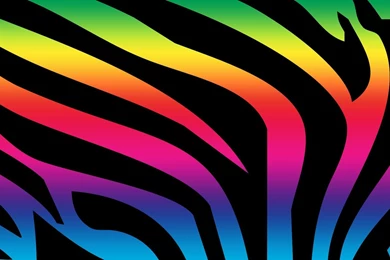 HD Desktop Wallpapers : Rainbow Zebra Print Wallpapers ...