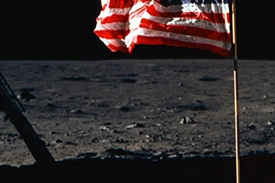 American National Flag Flying Outer Space iPhone 6 Wallpapers ...