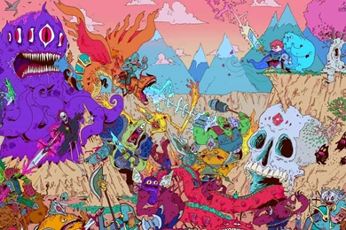 Adventure Time Wallpapers Awesome K2N » WALLPAPERUN.COM