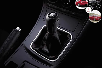 2012 Mazda MazdaSpeed 3 Shift Knob
