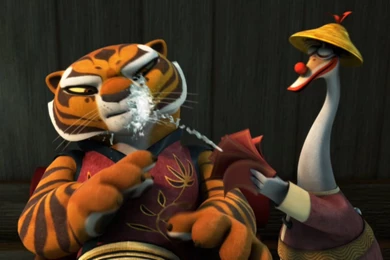 Tigress Fever Kung Fu Panda HD Image For PC   Cartoons Wallpapers