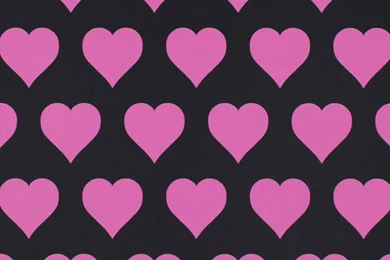 Rasch Textil Wallpapers LOVE Non woven Wallpapers 136816 Heart Black ...