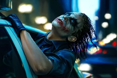 Wallpapers Hacker Hack The Joker From Batman Hanging Off A Police ...
