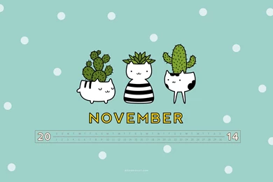 Desktop Wallpapers Calendar November 2014