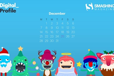 Month Calendar Christmas Desktop Wallpapers 52524   Calendar ...