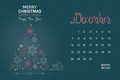 Month Calendar Christmas Desktop Wallpapers 52529   Calendar ...