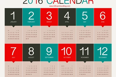 2016 Calendar Desktop Wallpapers Calendar 2016 Download