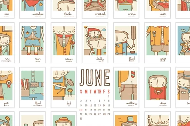 Desktop Wallpapers Calendar – June 2013   The Ink Nest Blog