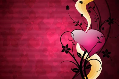 Wallpapers Love, Red, Heart, Love (vector).