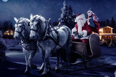 Moon Night New Year Greeting Cards iPad Air Wallpapers Download ...