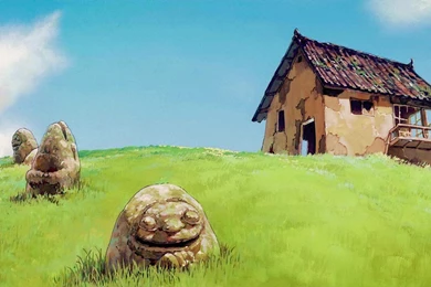 High Res 'dual Screen' Studio Ghibli Desktop Wallpapers!