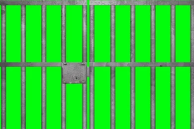 Prison Jail Bars Cell   Green Screen   YouTube