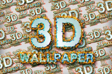 Real 3D Anaglyph: Text, Shape, Wallpapers Generator