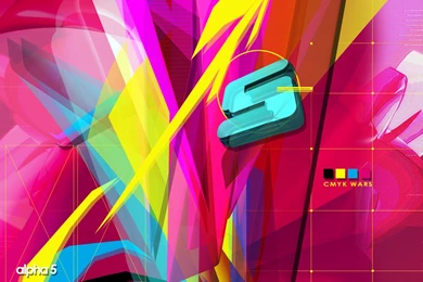 Wallpapers   Alpha Phive CMYK WARS By DjKaenow   Customize.org