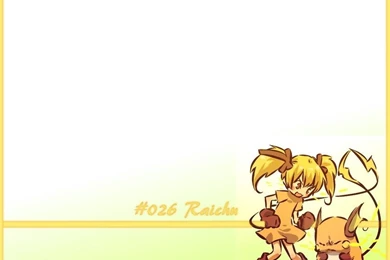 Raichu Wallpapers By DassenOfFJ On DeviantArt